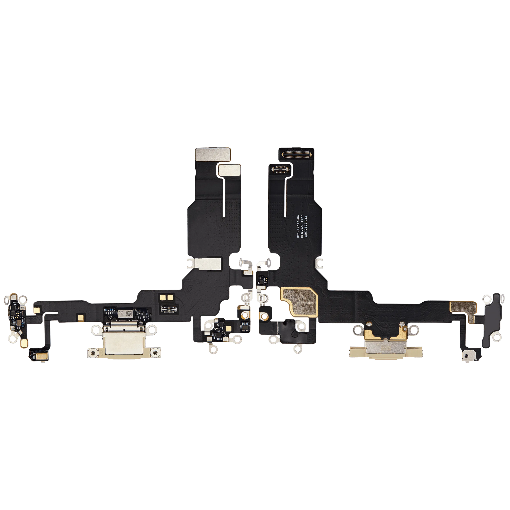 Charging Port Flex Cable For iPhone 15 (Pull) (Yellow)