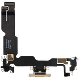 Charging Port Flex Cable For iPhone 15 Plus (Pull) (Yellow)