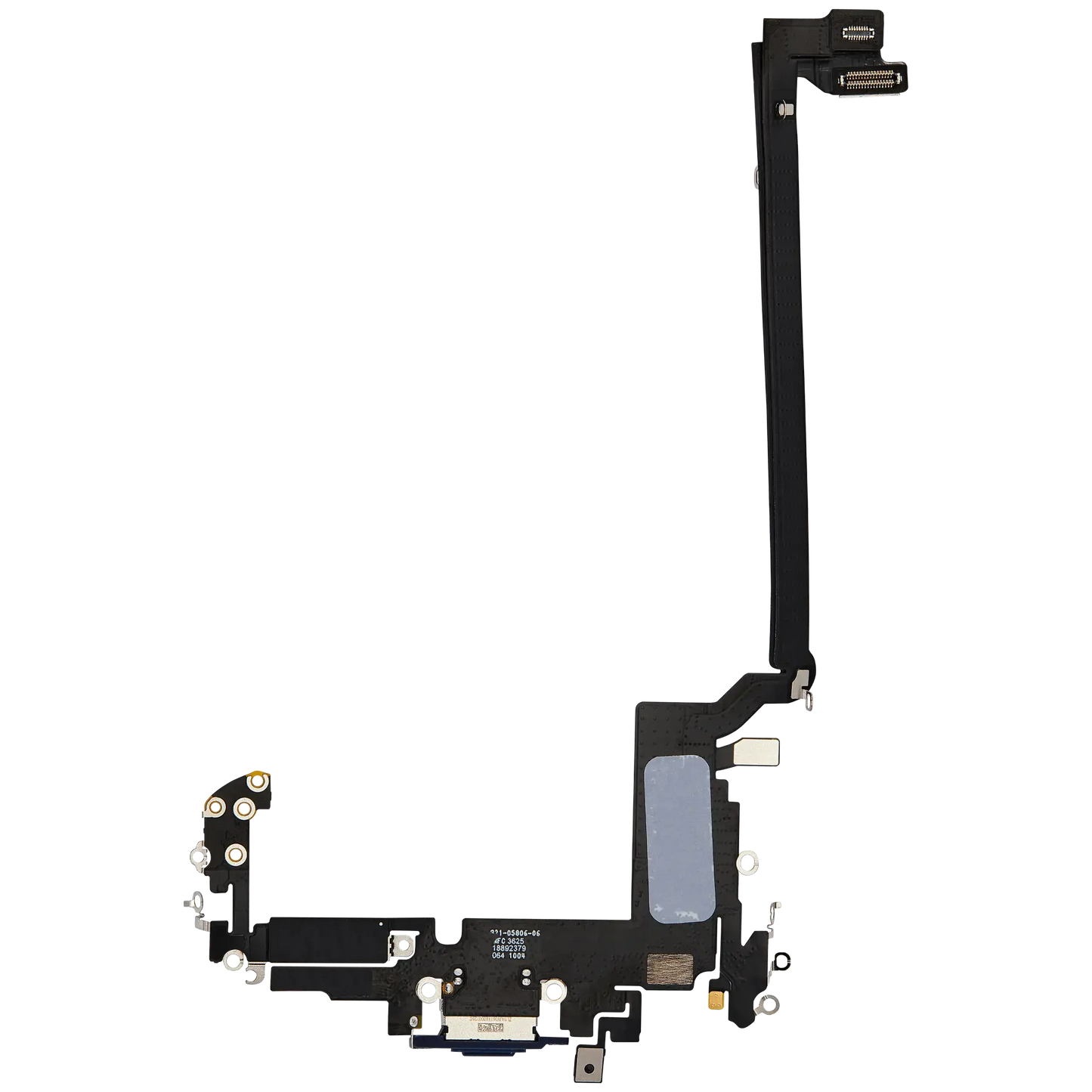 Charging Port Flex Cable For iPhone 17 Pro Max (Pull) (International Version) (Deep Blue)