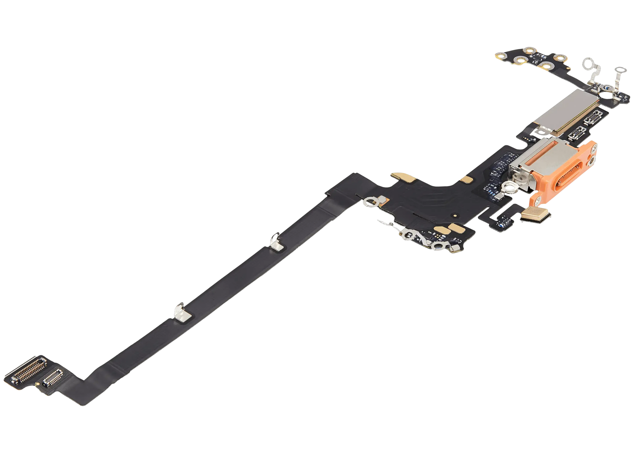 Charging Port Flex Cable For iPhone 17 Pro (Pull) (US Version) (Deep Blue)