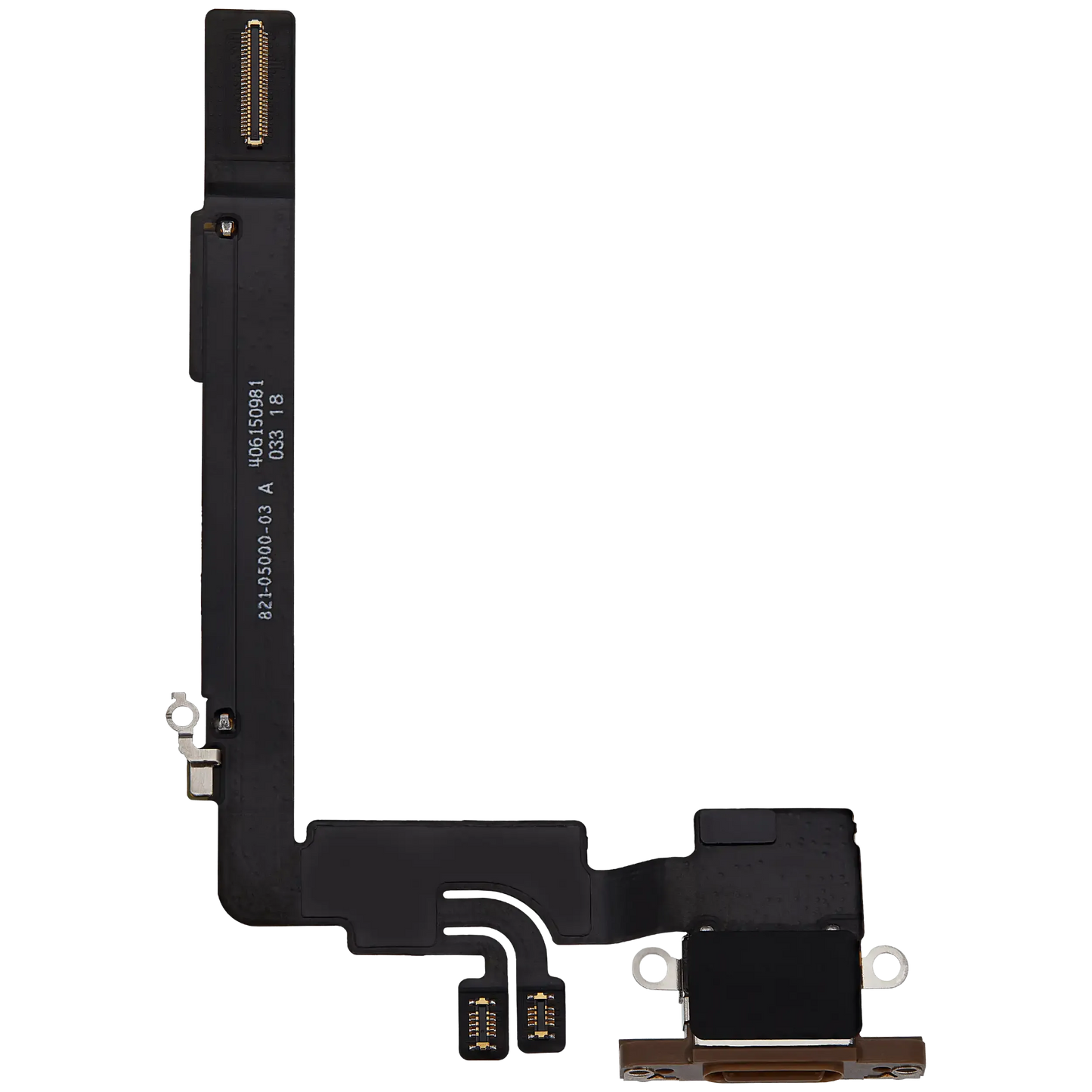 Charging Port Flex Cable For iPhone 16 Pro Max (Pull) (Black Titanium)