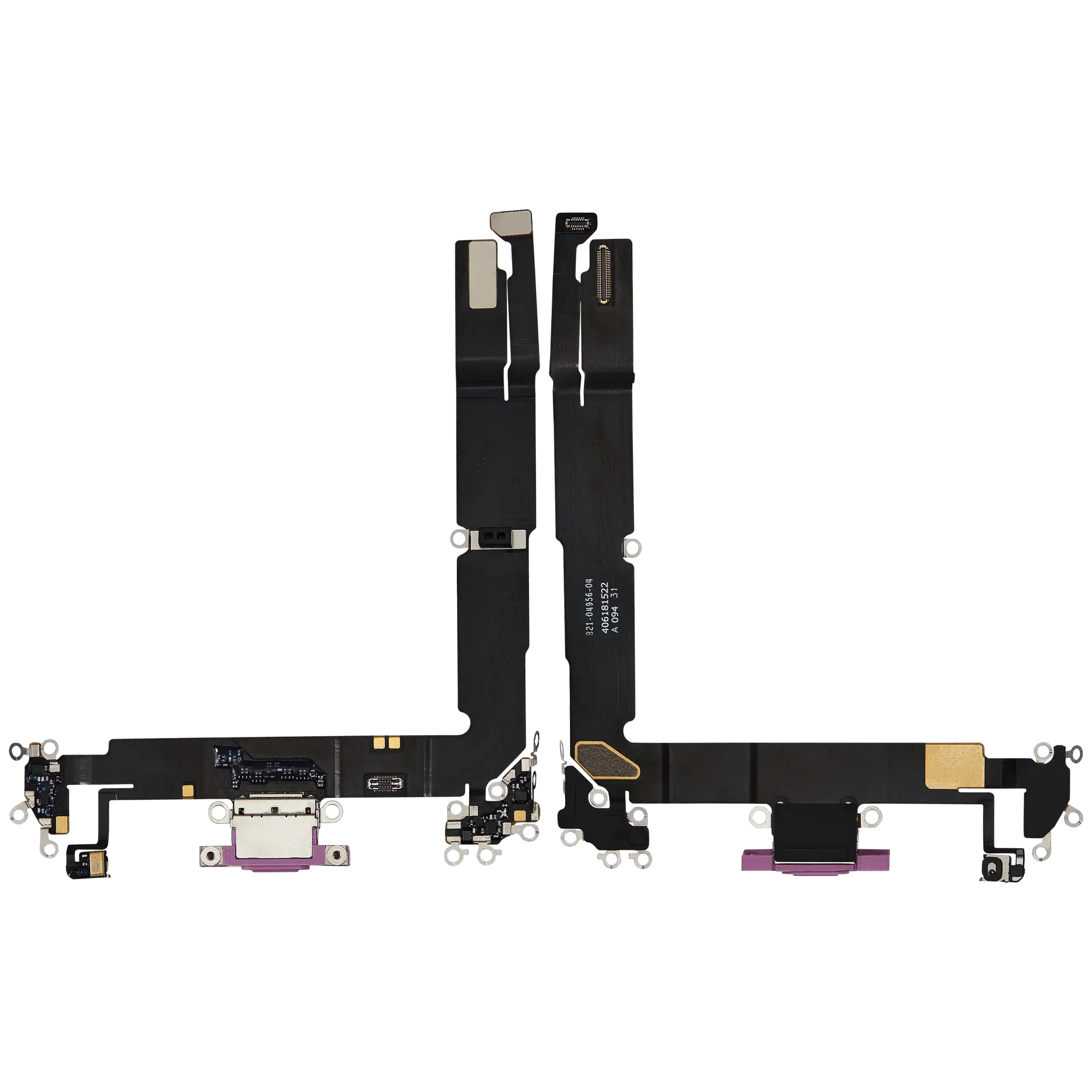 Charging Port Flex Cable For iPhone 16 Plus (Pull) (Pink)
