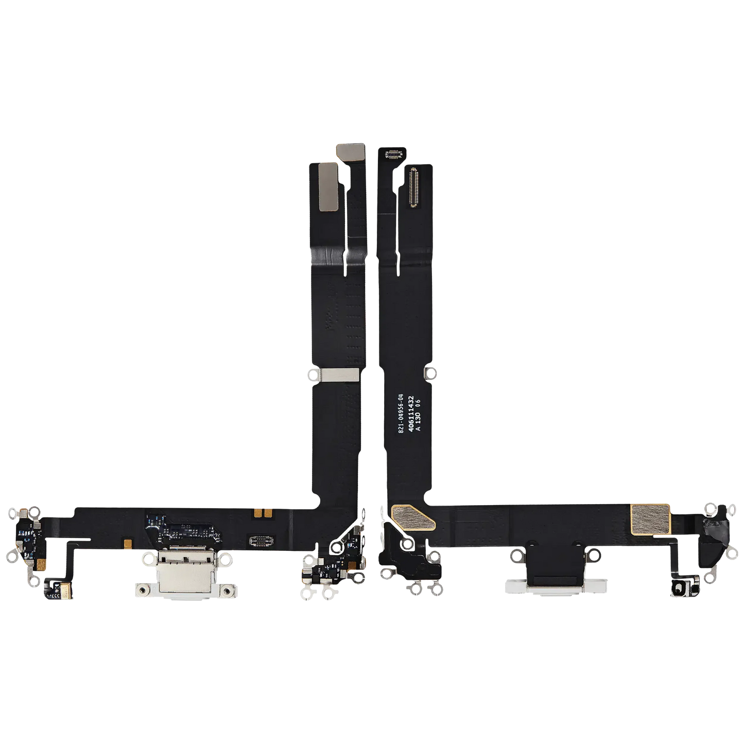 Charging Port Flex Cable For iPhone 16 Plus (Pull) (White)