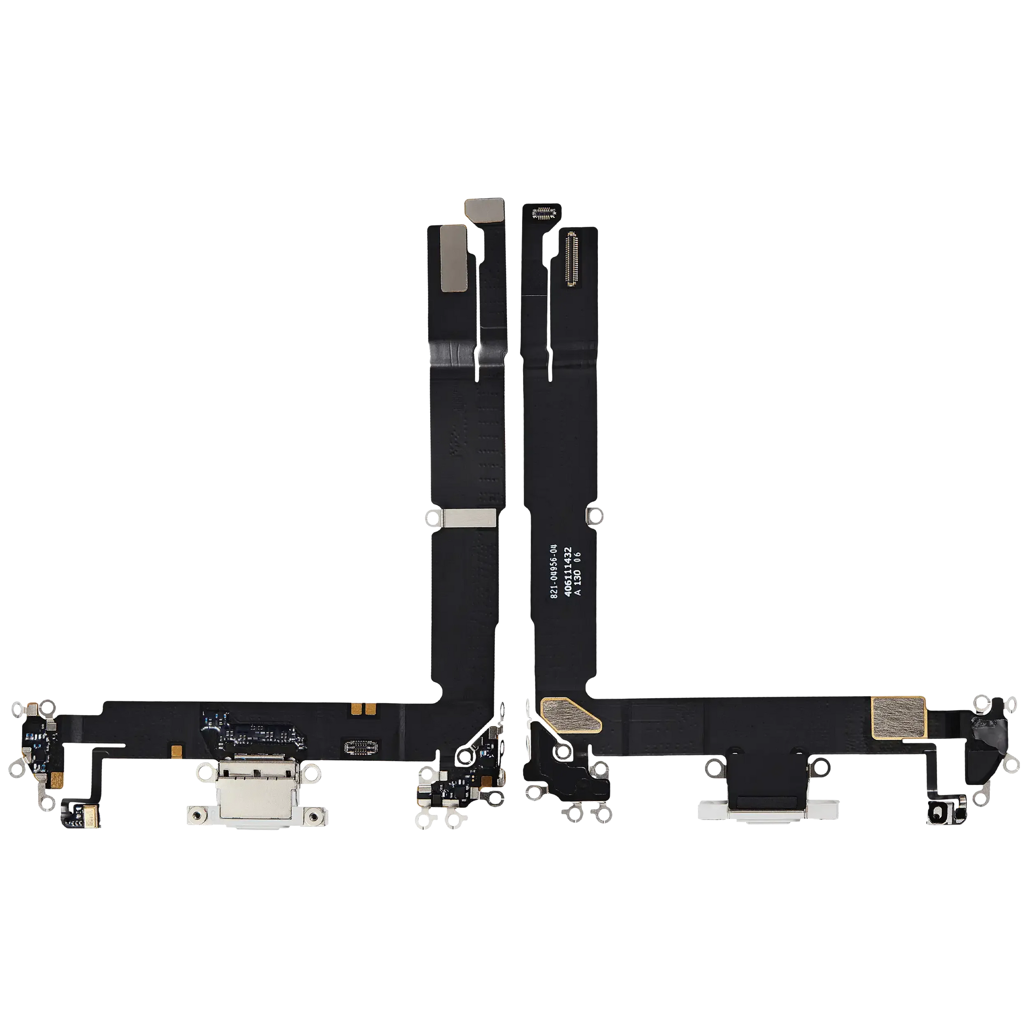 Charging Port Flex Cable For iPhone 16 Plus (Pull) (White)