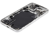 Back Housing W/ Charging Port Flex & Small Parts For iPhone 17 Pro Max (EU / Global Version) (Pull) (Silver)