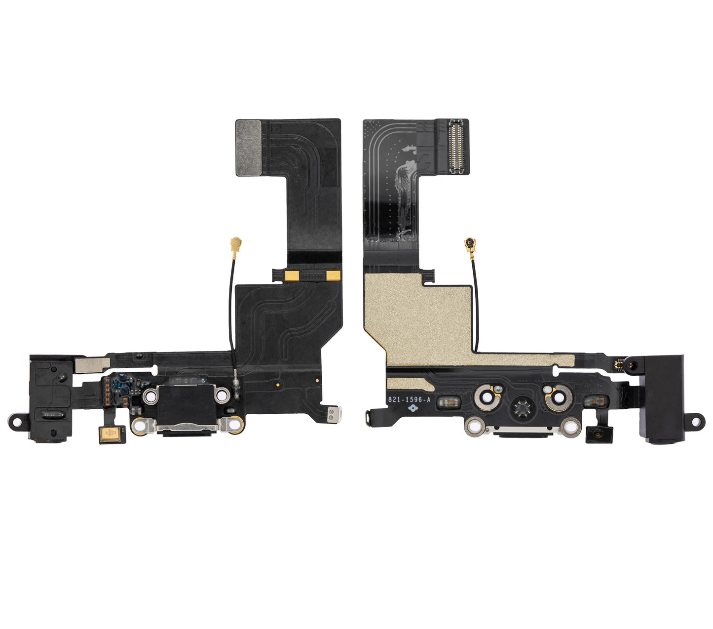 Charging Port Flex Cable For iPhone 5S (Pull) (Space Gray)