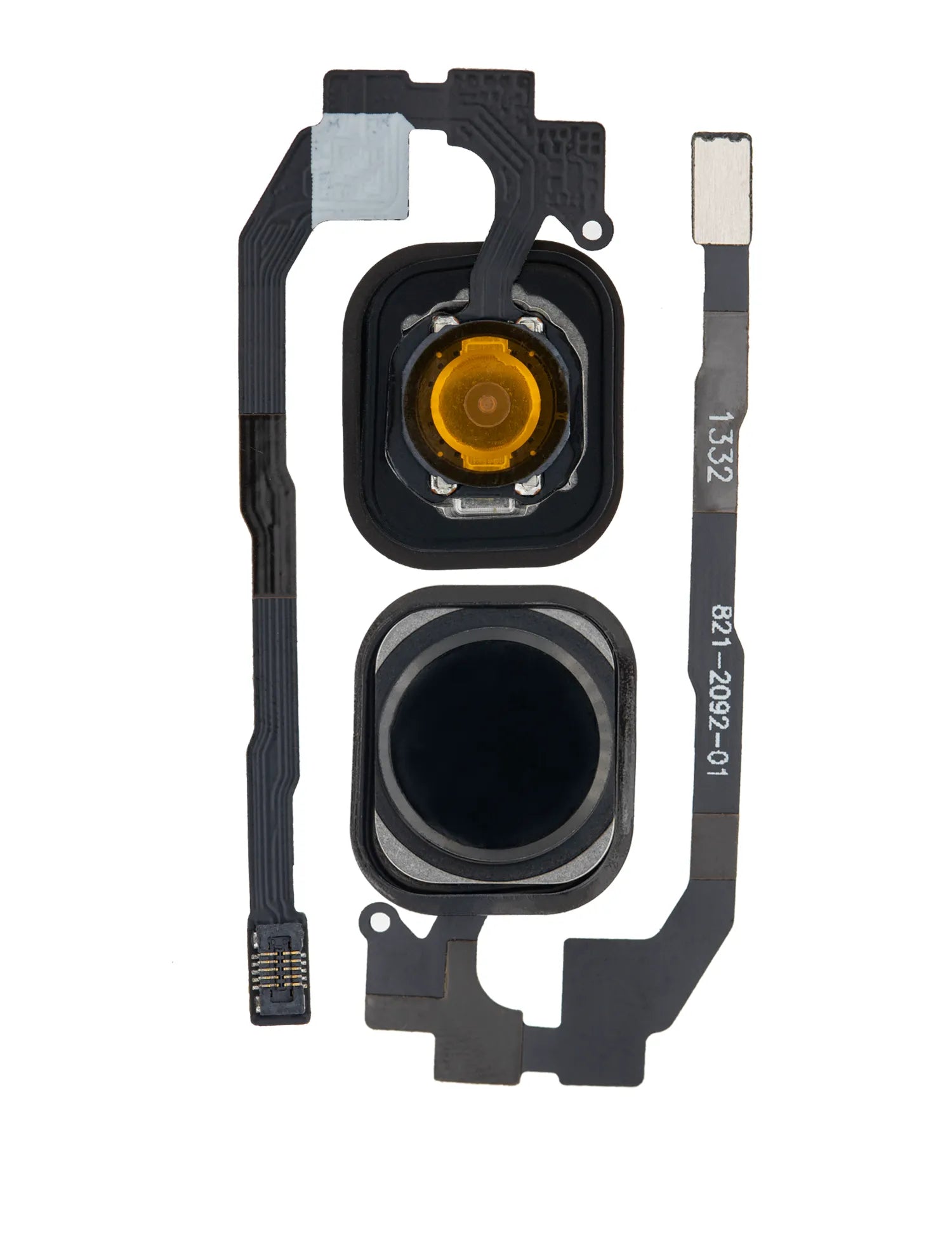 Home Button With Flex For iPhone 5S / SE (2016) (Space Gray) (Pull)