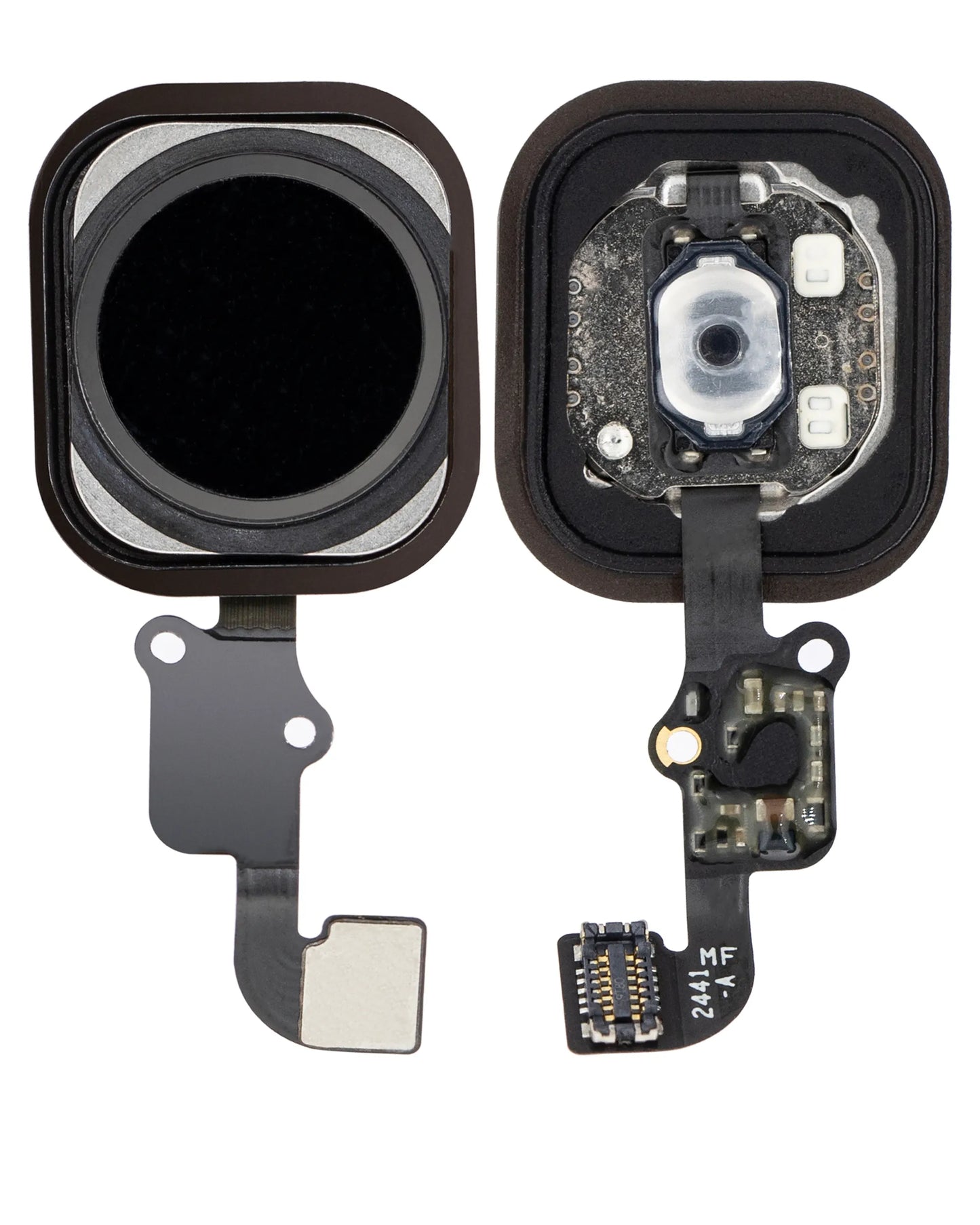 Home Button With Flex For iPhone 6 / 6 Plus (Space Gray) (Pull)