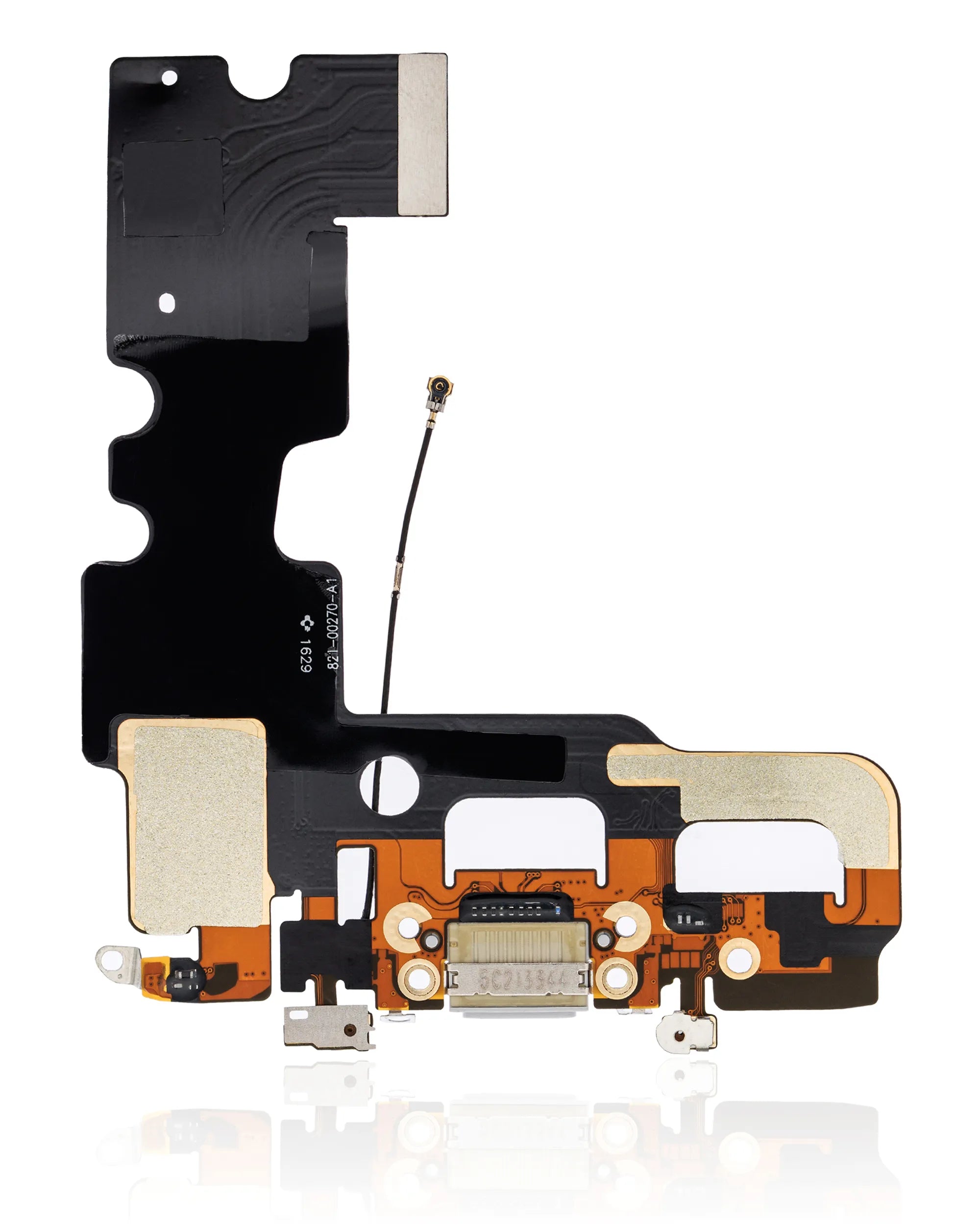 Charging Port Flex Cable For iPhone 7 (Pull) (Silver)
