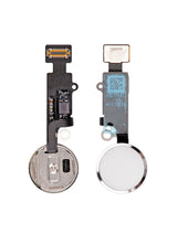 Home Button With Flex For iPhone 7 / 7 Plus / 8 / 8 Plus / SE (2020) / SE (2022) (Silver) (Warning: For Cosmetic Use Only) (Pull)