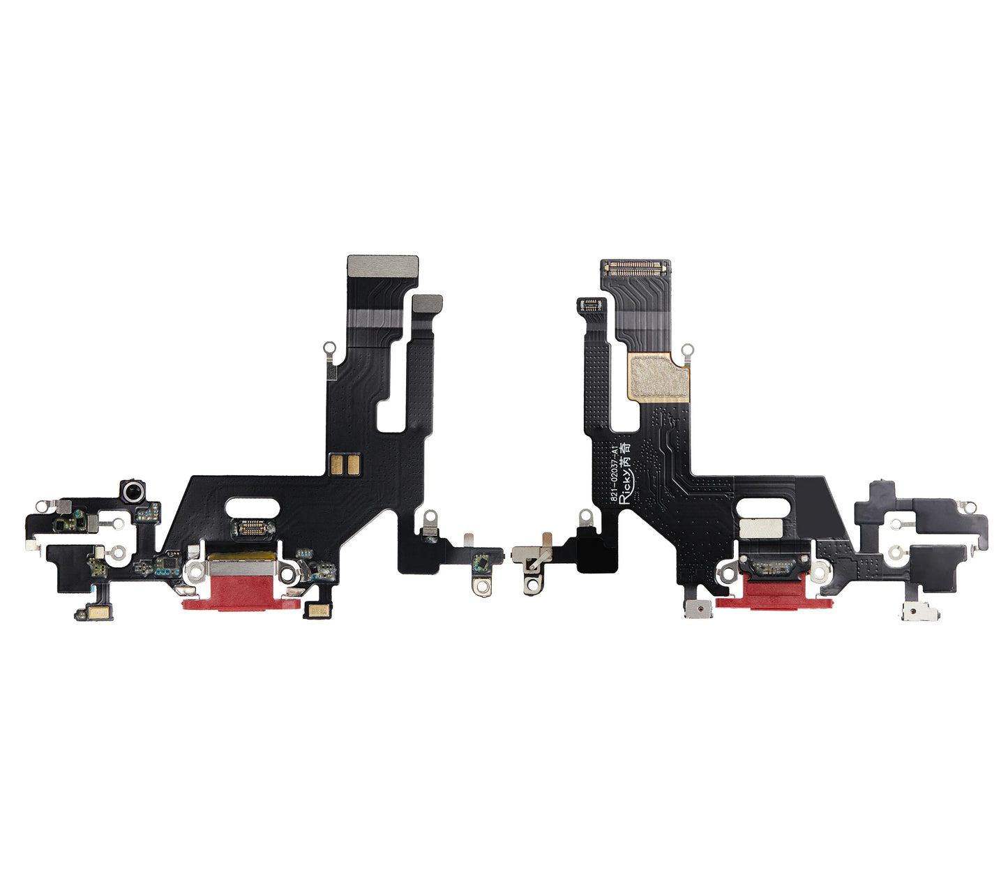 Charging Port Flex Cable For iPhone 11 (Red) (Pull)