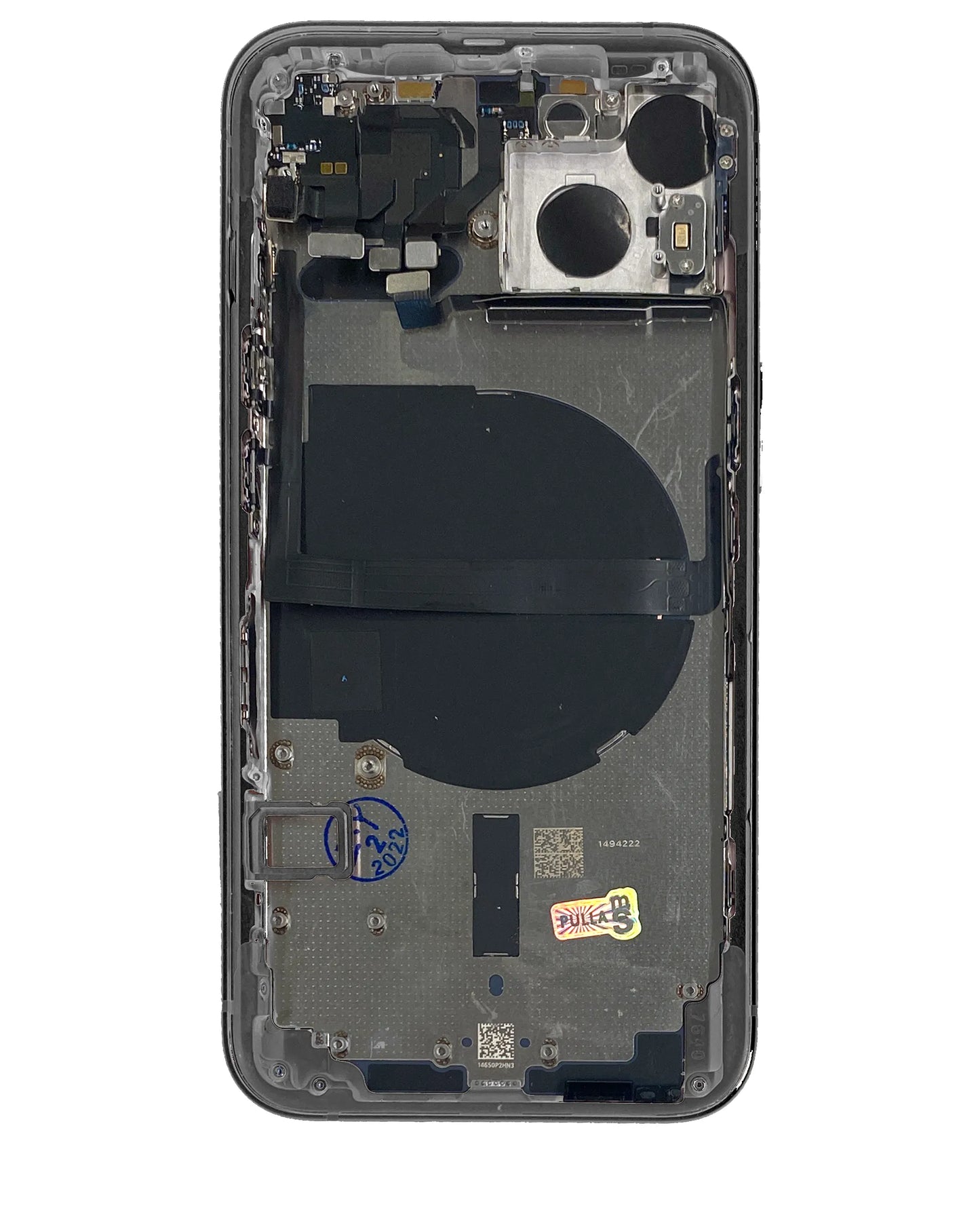 Back Housing W/ Small Parts For iPhone 13 (US Version) (Pull) (Midnight)