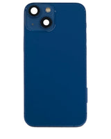 Back Housing W/ Small Parts For iPhone 13 Mini (US Version) (Pull) (Blue)