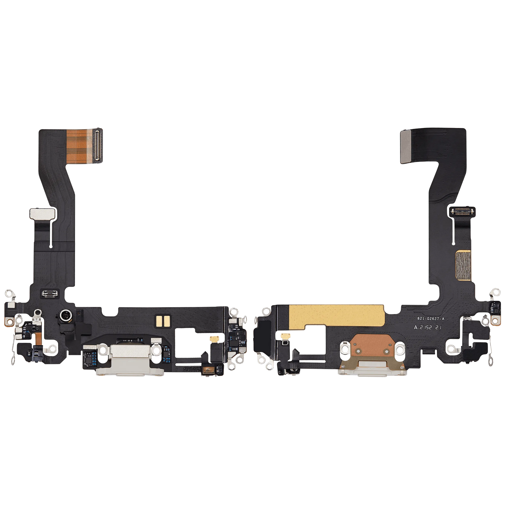Charging Port Flex Cable For iPhone 12 (Pull) (White)