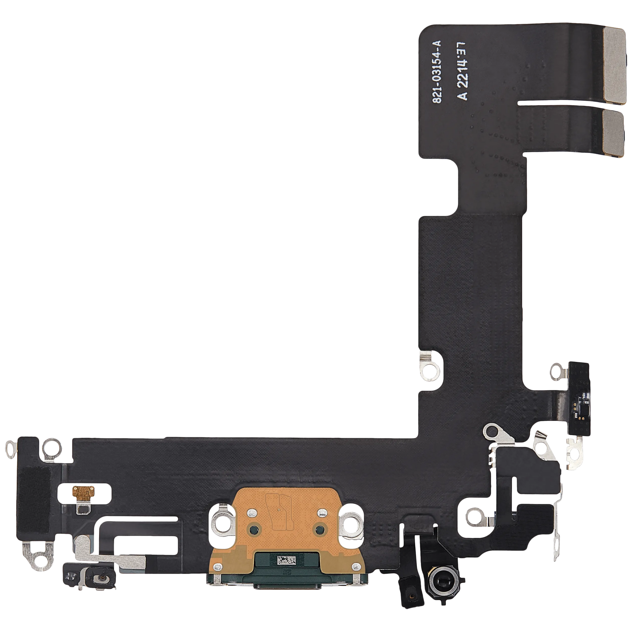 Charging Port Flex Cable For iPhone 13 (Pull) (Green)