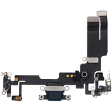 Charging Port Flex Cable For iPhone 14 (Pull) (Midnight)