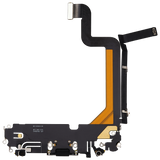 Charging Port Flex Cable For iPhone 14 Pro Max (Pull) (Space Black)