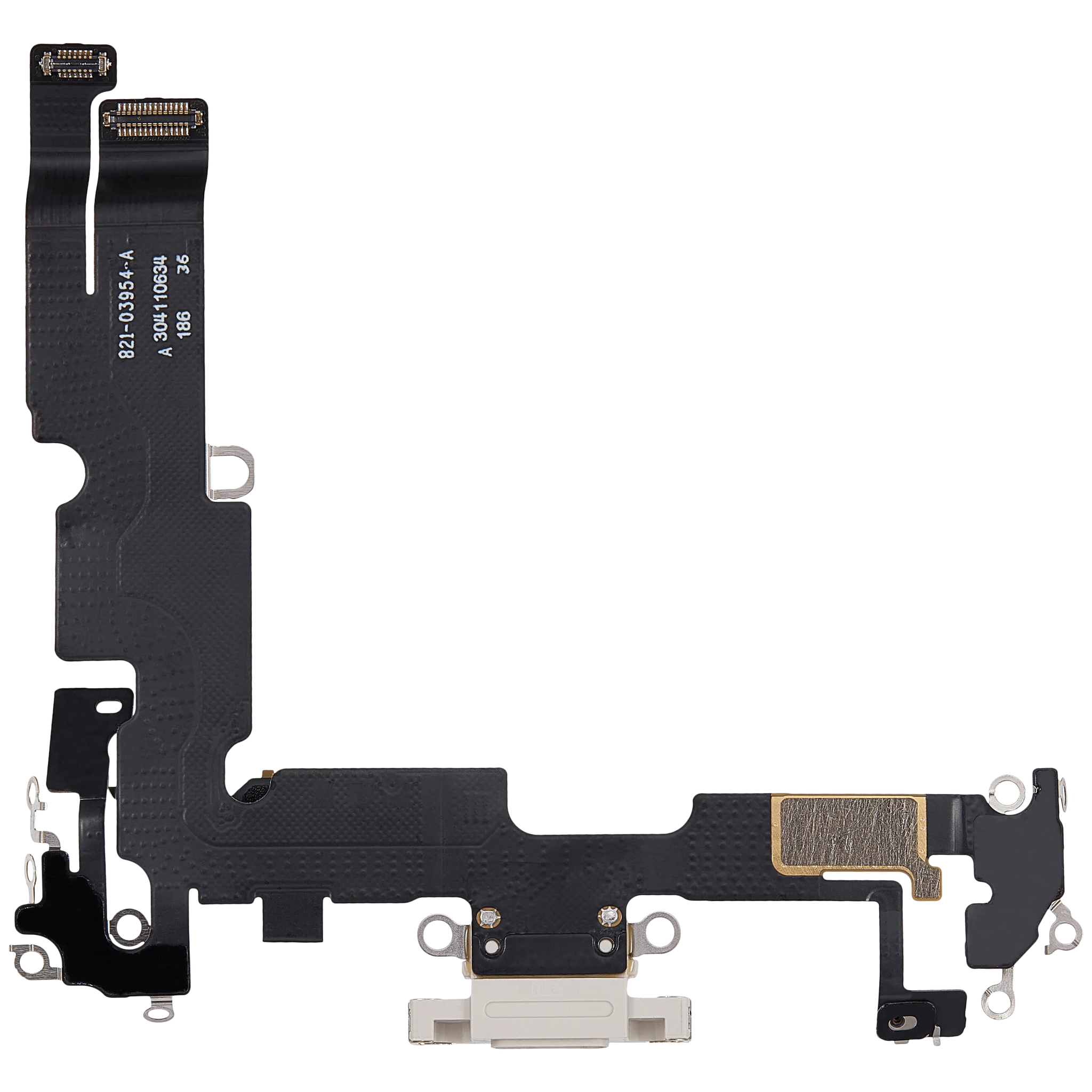 Charging Port Flex Cable For iPhone 14 Plus (Pull) (Starlight)