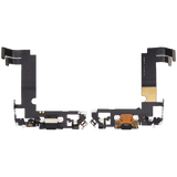 Charging Port Flex Cable For iPhone 12 Mini (Pull) (Black)