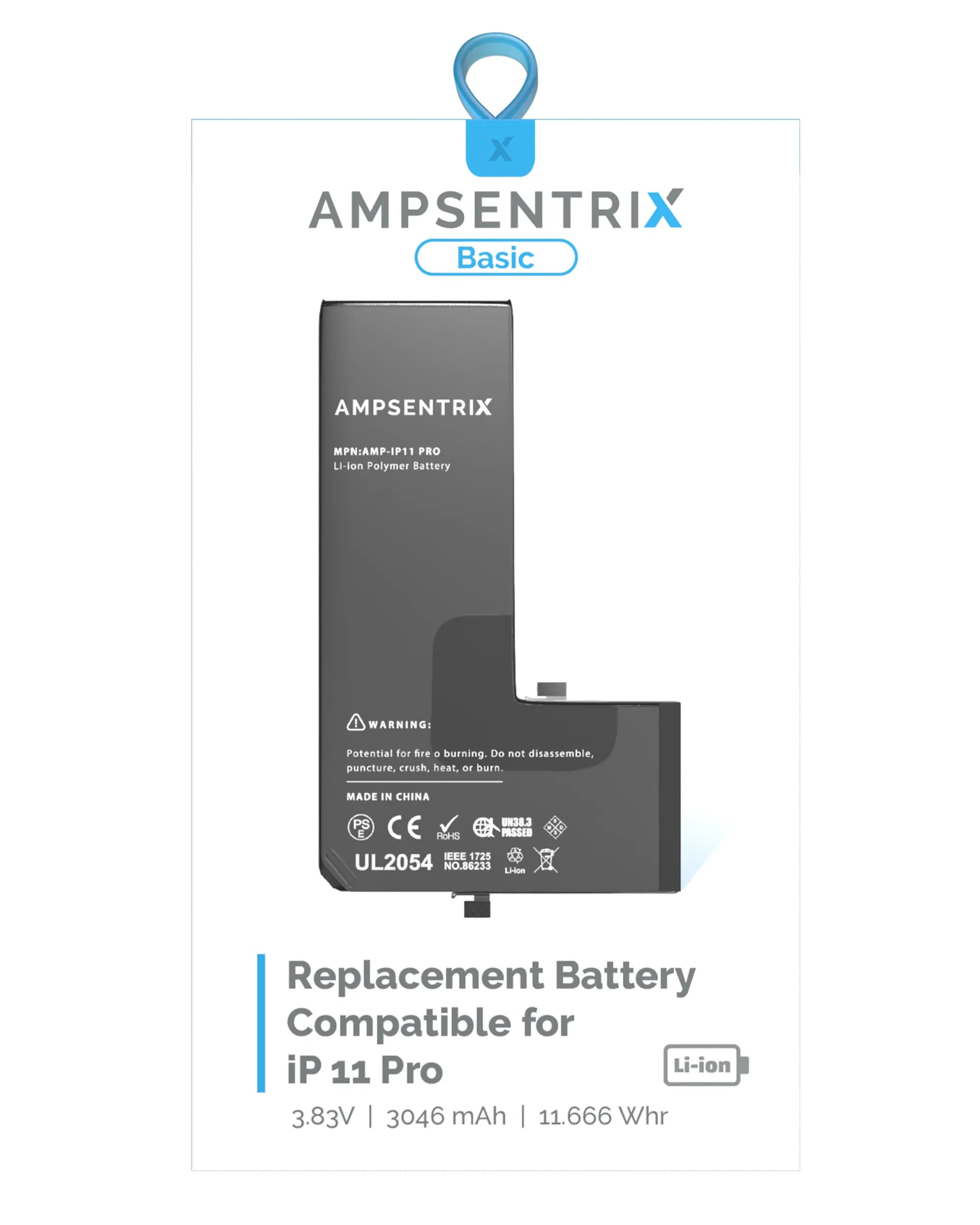 Replacement Battery For iPhone 11 Pro (Standard)