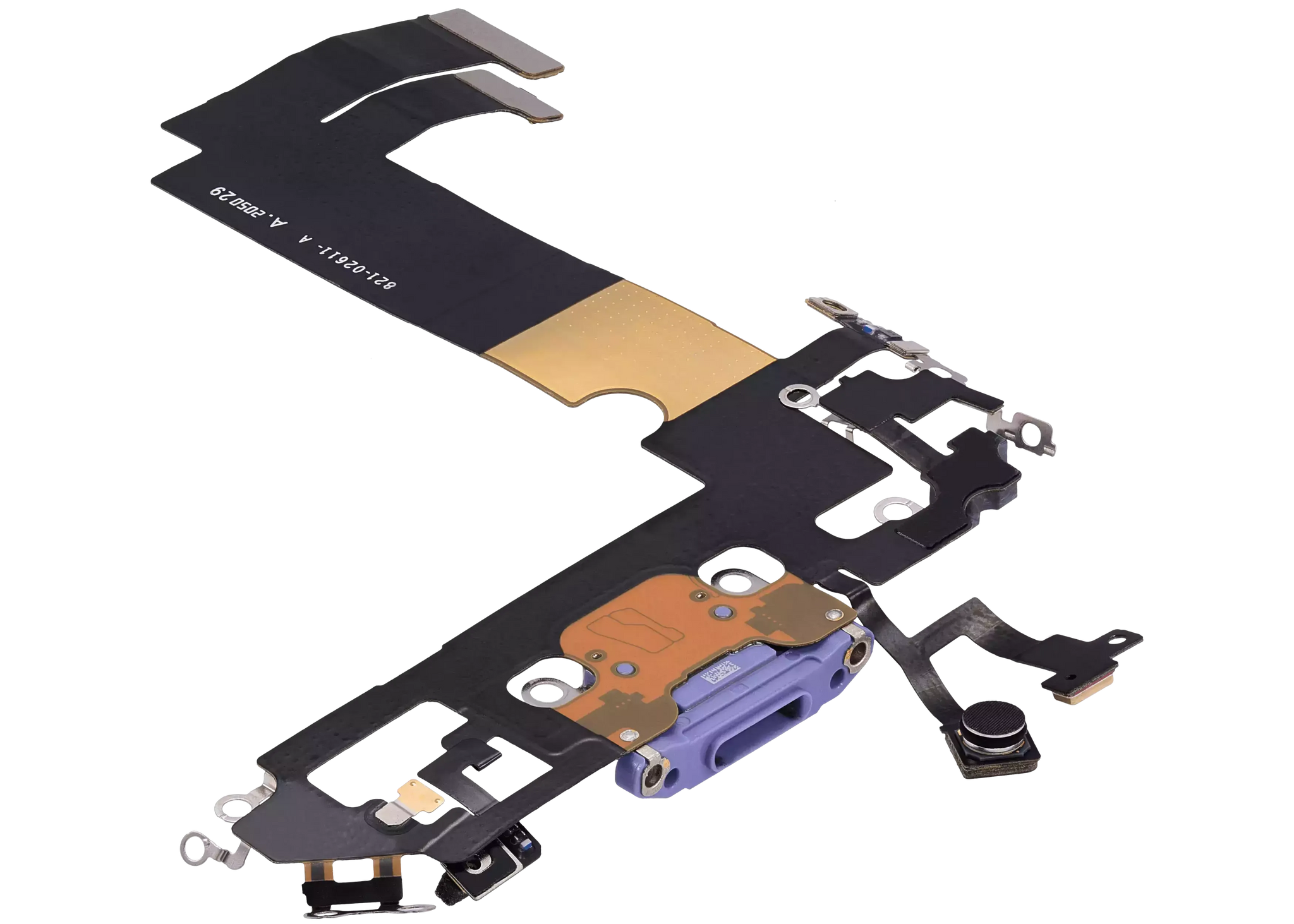 Charging Port Flex Cable For iPhone 12 Mini (Pull) (Purple)