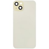 Back Glass w/ MagSafe Magnet For iPhone 15 Plus (Pull) (Yellow) (No Logo)