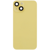 Back Glass w/ MagSafe Magnet & NFC & Flashlight Flex For iPhone 14 (Pull) (Yellow)