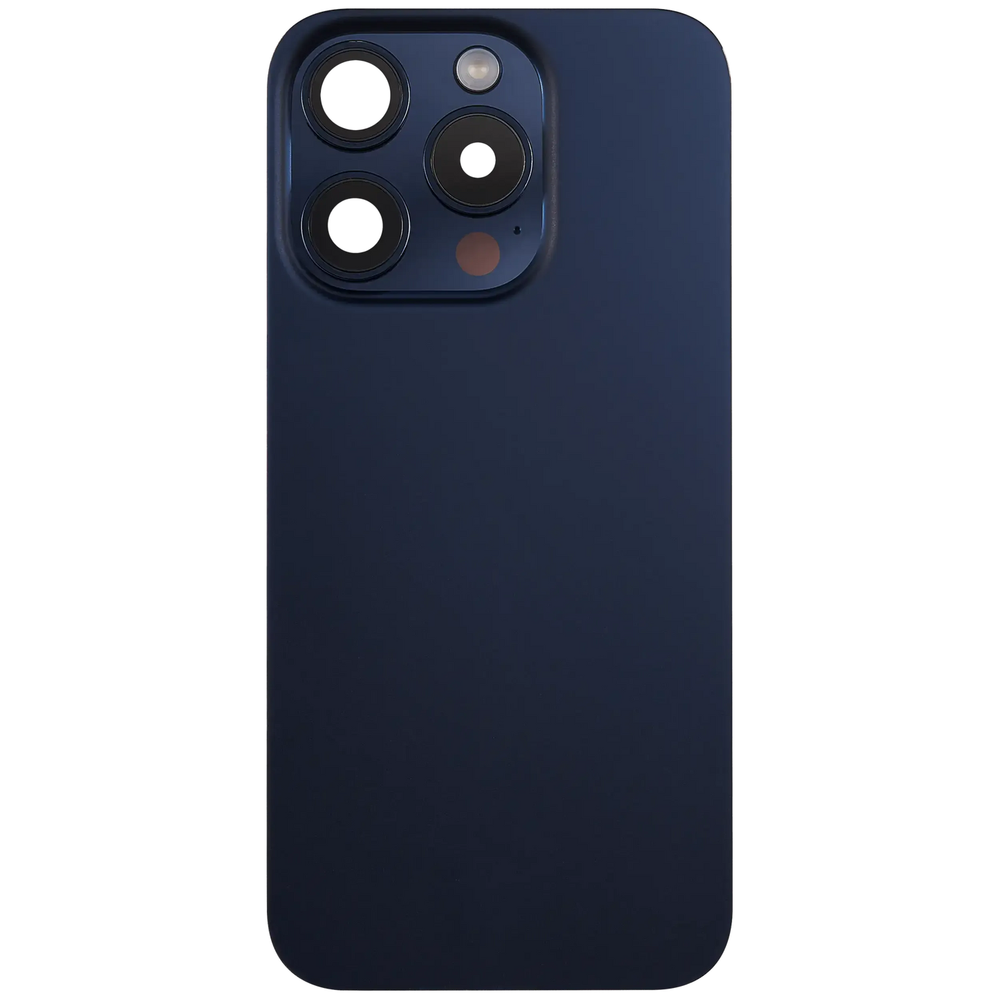 Back Glass w/ MagSafe Magnet & NFC & Flashlight Flex For iPhone 15 Pro (Pull) (Blue Titanium)