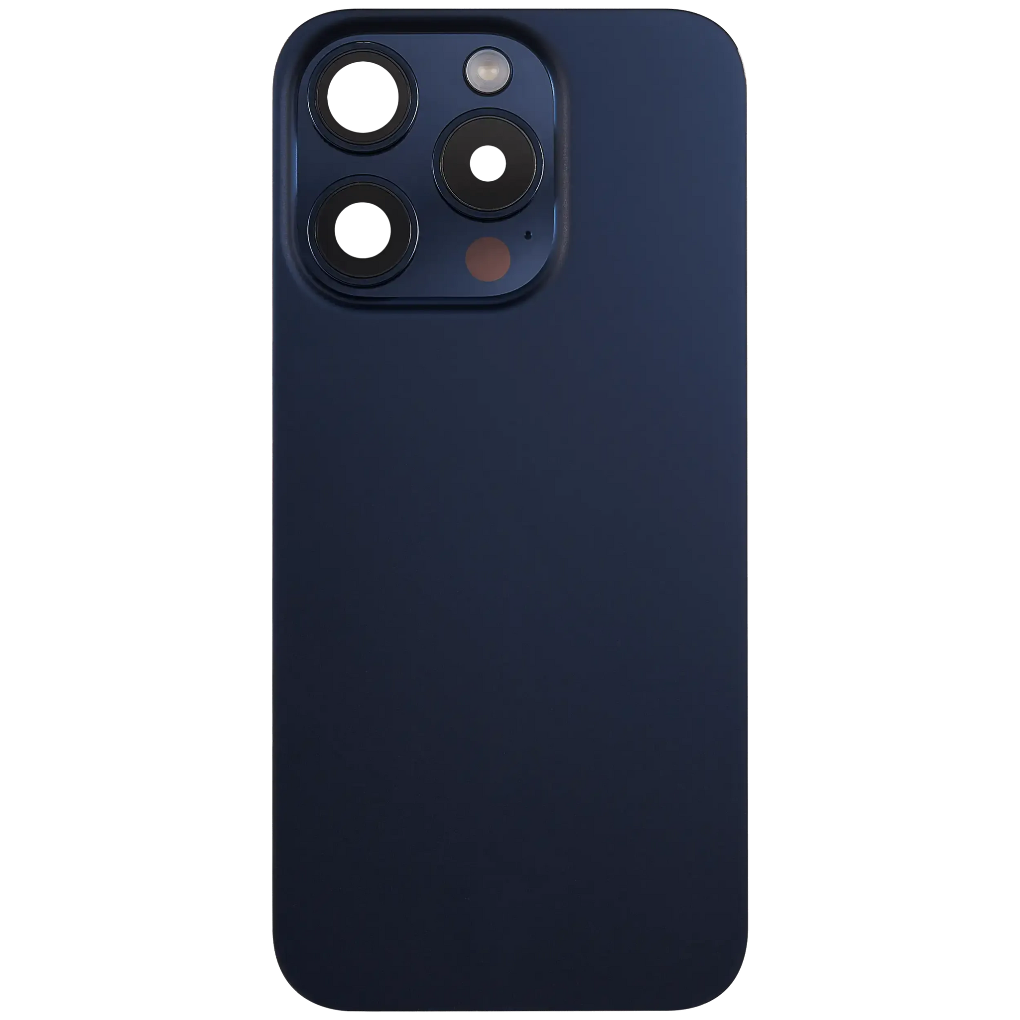 Back Glass w/ MagSafe Magnet & NFC & Flashlight Flex For iPhone 15 Pro (Pull) (Blue Titanium)