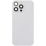 Back Glass w/ MagSafe Magnet & NFC & Flashlight Flex For iPhone 16 Pro Max (Pull) (White Titanium)