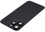 Back Glass w/ MagSafe Magnet & NFC & Flashlight Flex For iPhone 16 Pro Max (Pull) (Black Titanium)