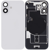 Back Glass w/ MagSafe Magnet & NFC & Flashlight Flex For iPhone 16 (Pull) (White)