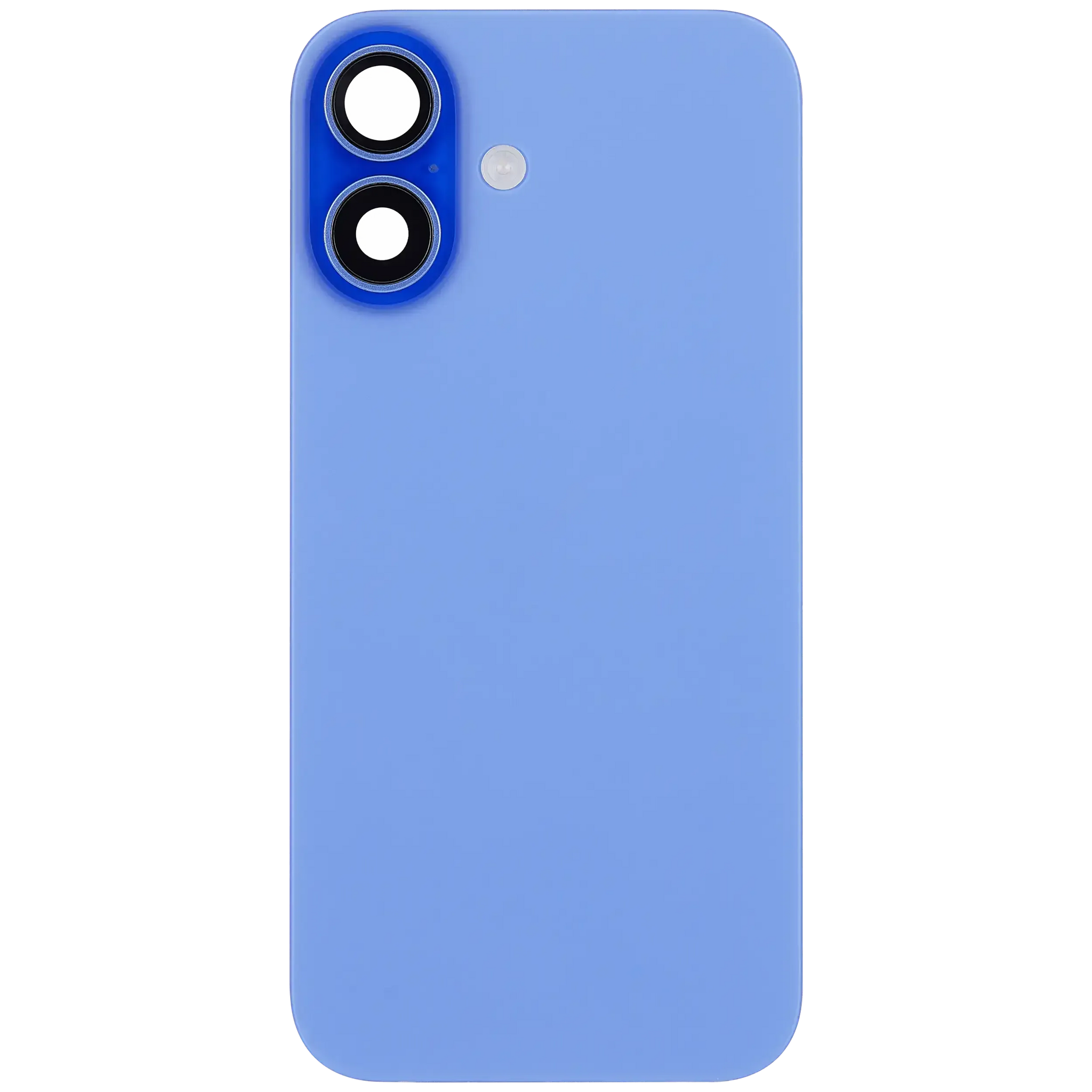 Back Glass w/ MagSafe Magnet & NFC & Flashlight Flex For iPhone 16 (Pull) (Ultramarine)