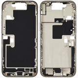 Mid-Frame Housing W/ Charging Port Flex & Small Parts For iPhone 16 Pro Max (EU / Global Version) (Pull) (Natural Titanium)