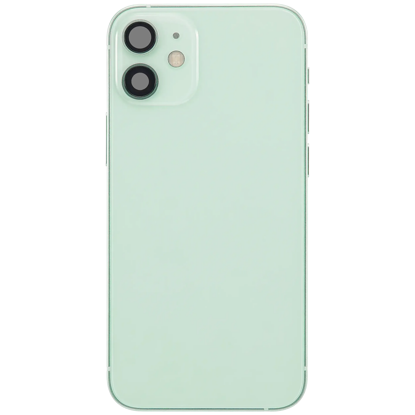 Back Housing W/ Charging Port Flex & Small Parts For iPhone 12 Mini (EU / Global Version) (Pull) (Green)