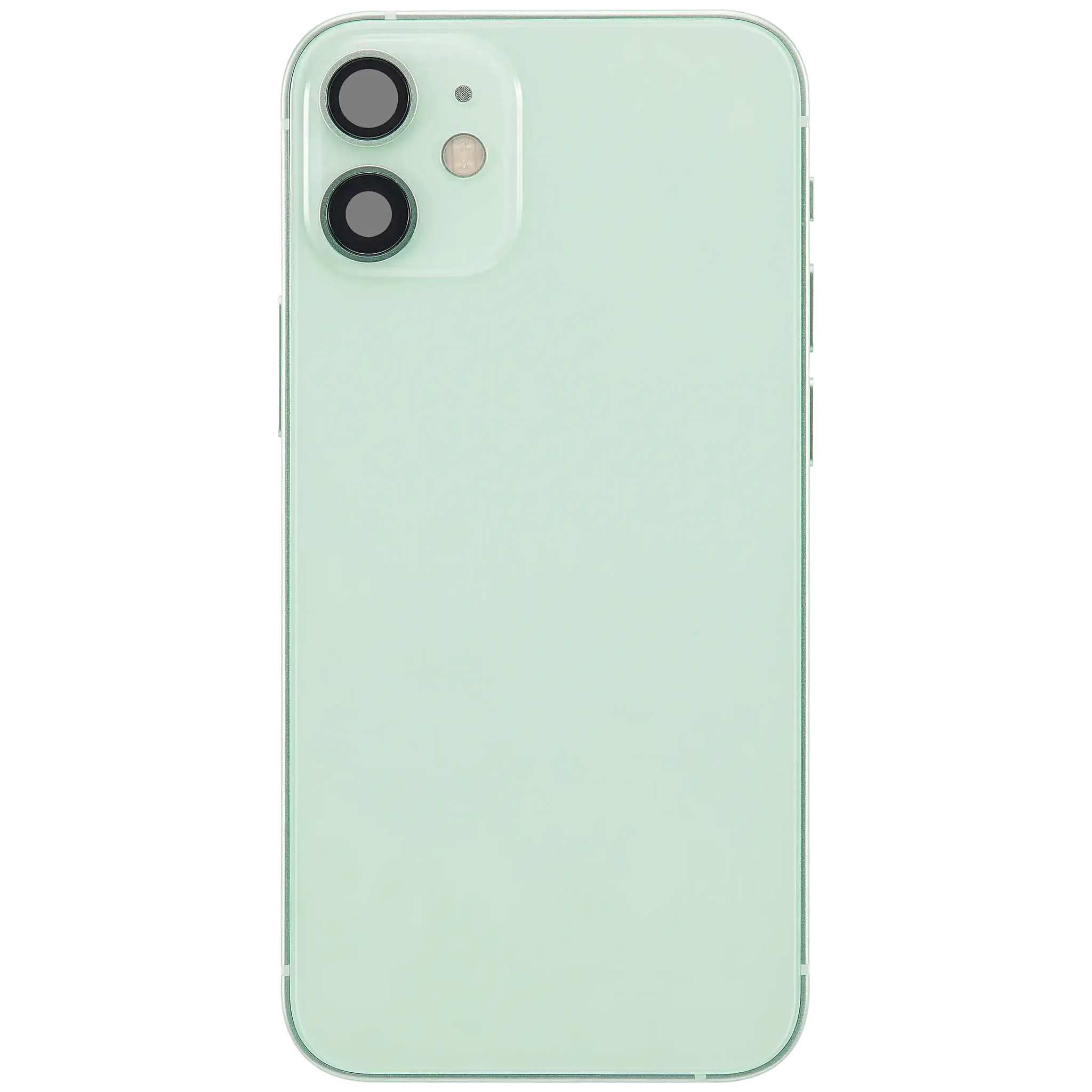 Back Housing W/ Charging Port Flex & Small Parts For iPhone 12 Mini (EU / Global Version) (Pull) (Green)