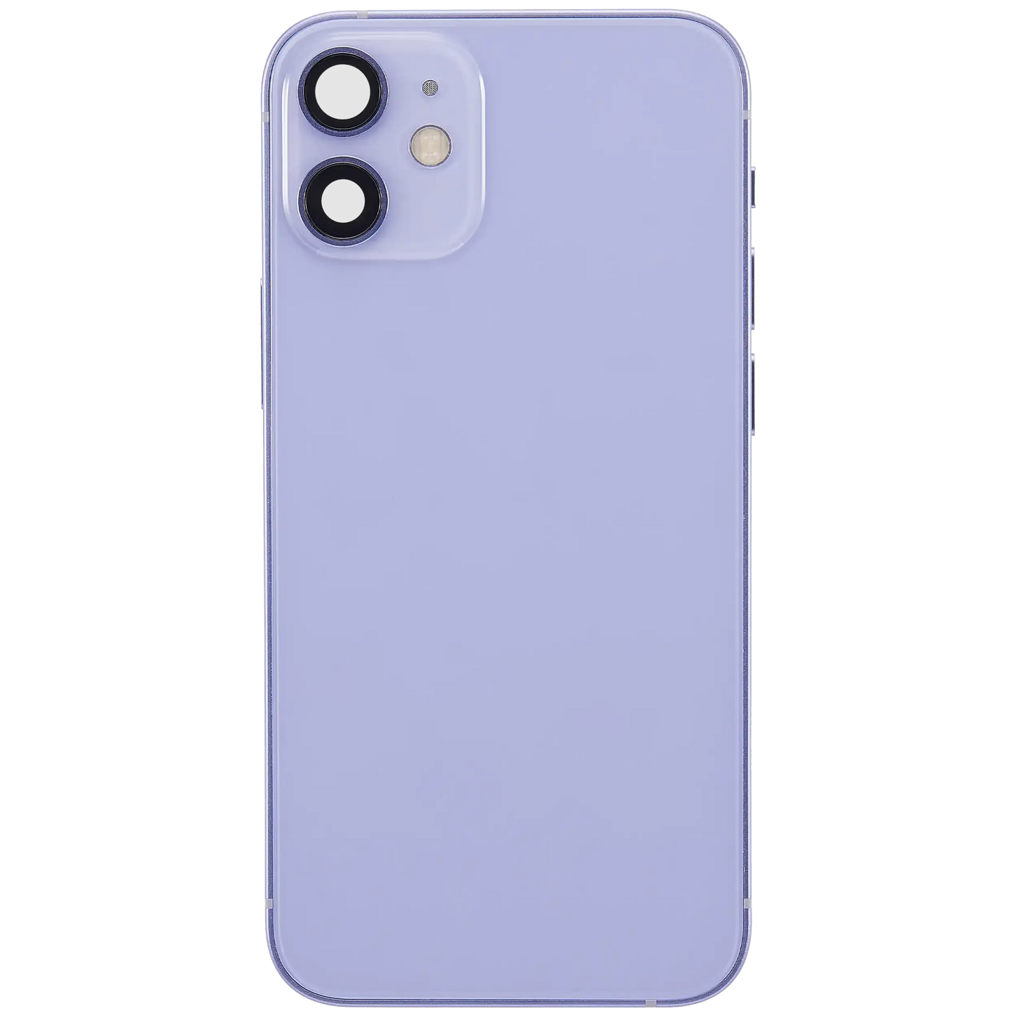 Back Housing W/ Charging Port Flex & Small Parts For iPhone 12 Mini (EU / Global Version) (Pull) (Purple)