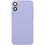 Back Housing W/ Charging Port Flex & Small Parts For iPhone 12 Mini (EU / Global Version) (Pull) (Purple)