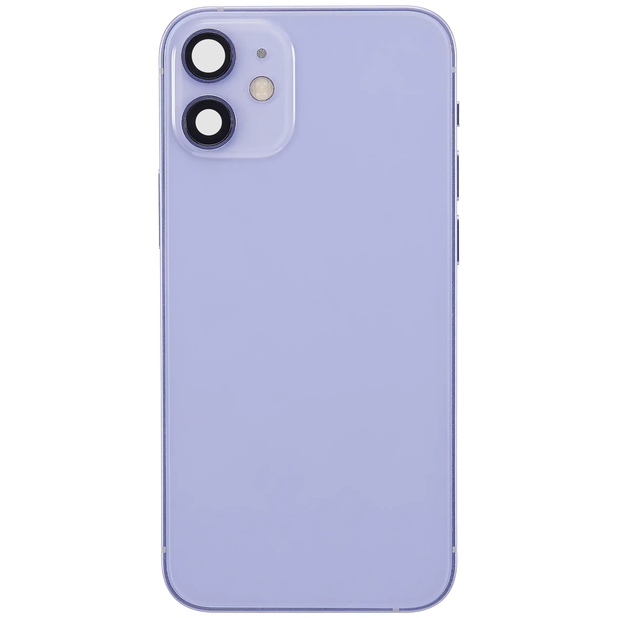 Back Housing W/ Charging Port Flex & Small Parts For iPhone 12 Mini (EU / Global Version) (Pull) (Purple)