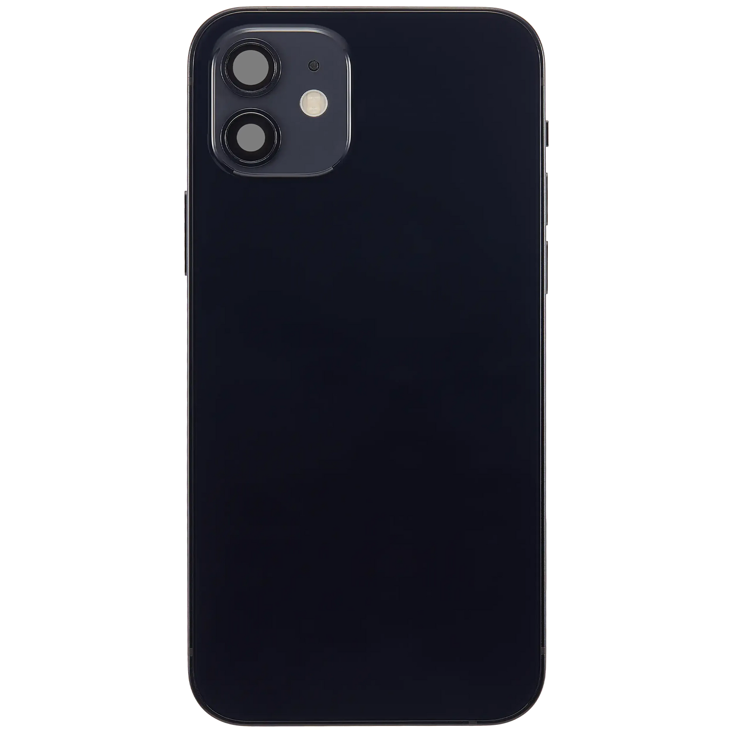 Back Housing W/ Charging Port Flex & Small Parts For iPhone 12 Mini (EU / Global Version) (Pull) (Black)