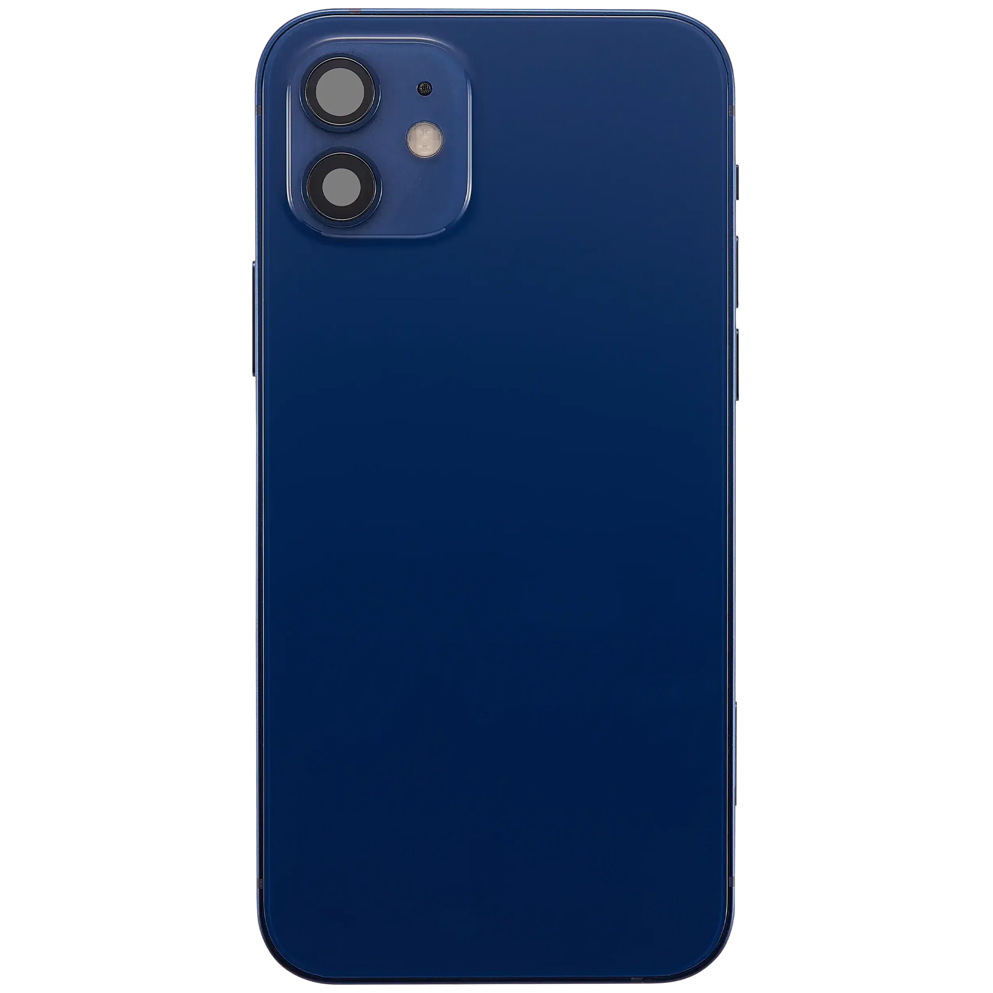 Back Housing W/ Charging Port Flex & Small Parts For iPhone 12 Mini (EU / Global Version) (Pull) (Blue)