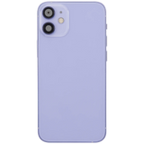 Back Housing W/ Charging Port Flex & Small Parts For iPhone 12 Mini (US Version) (Pull) (Purple)
