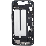 Mid-Frame Housing W/ Charging Port Flex & Small Parts For iPhone 16e (EU / Global Version) (Pull) (Black)