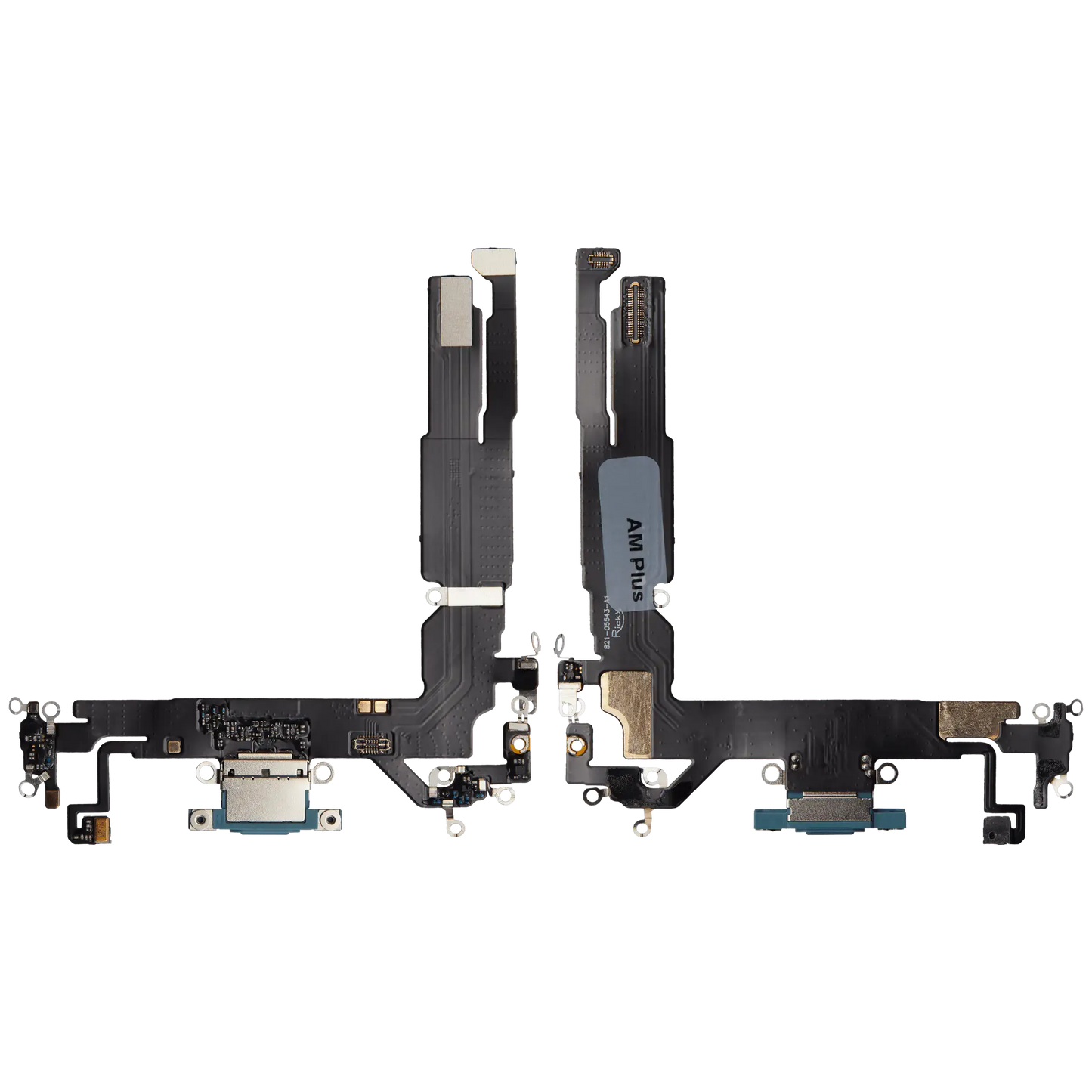 Charging Port Flex Cable For iPhone 16 (Pull) (Teal)
