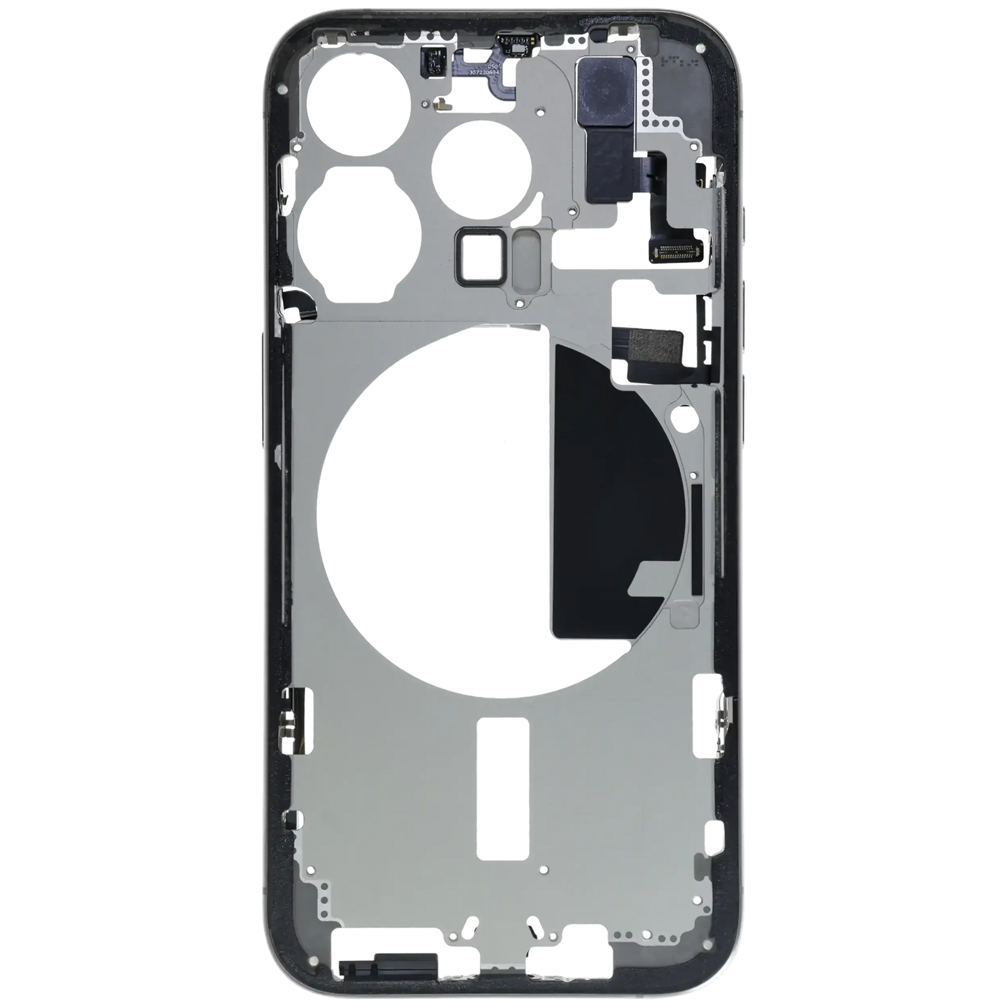 Mid-Frame Housing W/ Small Parts For iPhone 15 Pro (EU / Global Version) (Pull) (Natural Titanium)