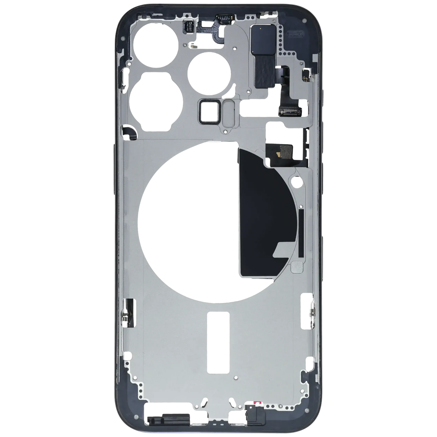 Mid-Frame Housing W/ Small Parts For iPhone 15 Pro (EU / Global Version) (Pull) (Blue Titanium)