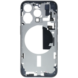 Mid-Frame Housing W/ Small Parts For iPhone 15 Pro (EU / Global Version) (Pull) (Blue Titanium)