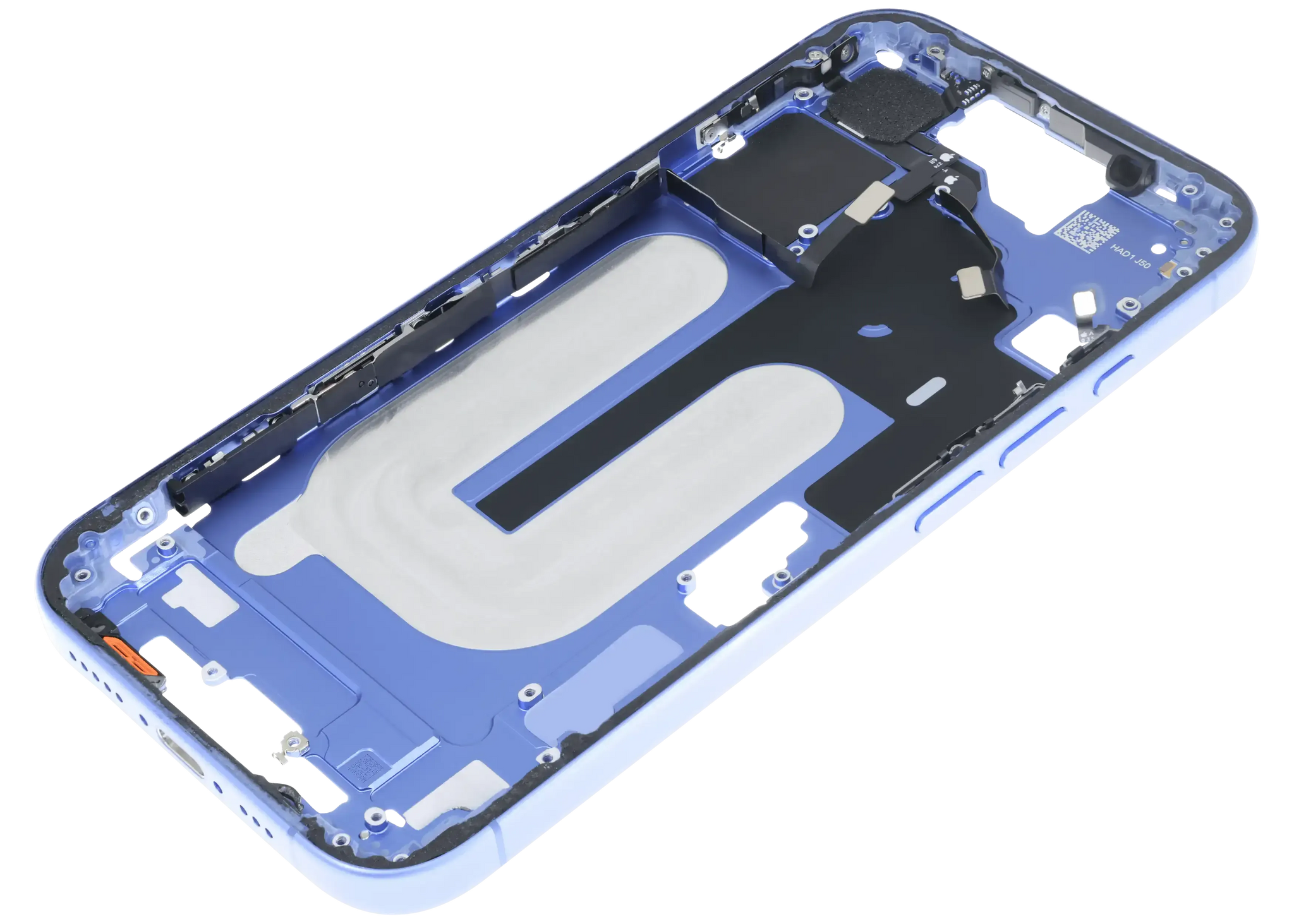 Mid-Frame Housing W/ Small Parts For iPhone 16 (US Version) (Pull) (Ultramarine)