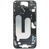 Mid-Frame Housing W/ Small Parts For iPhone 16 Plus (US Version) (Pull) (Black)