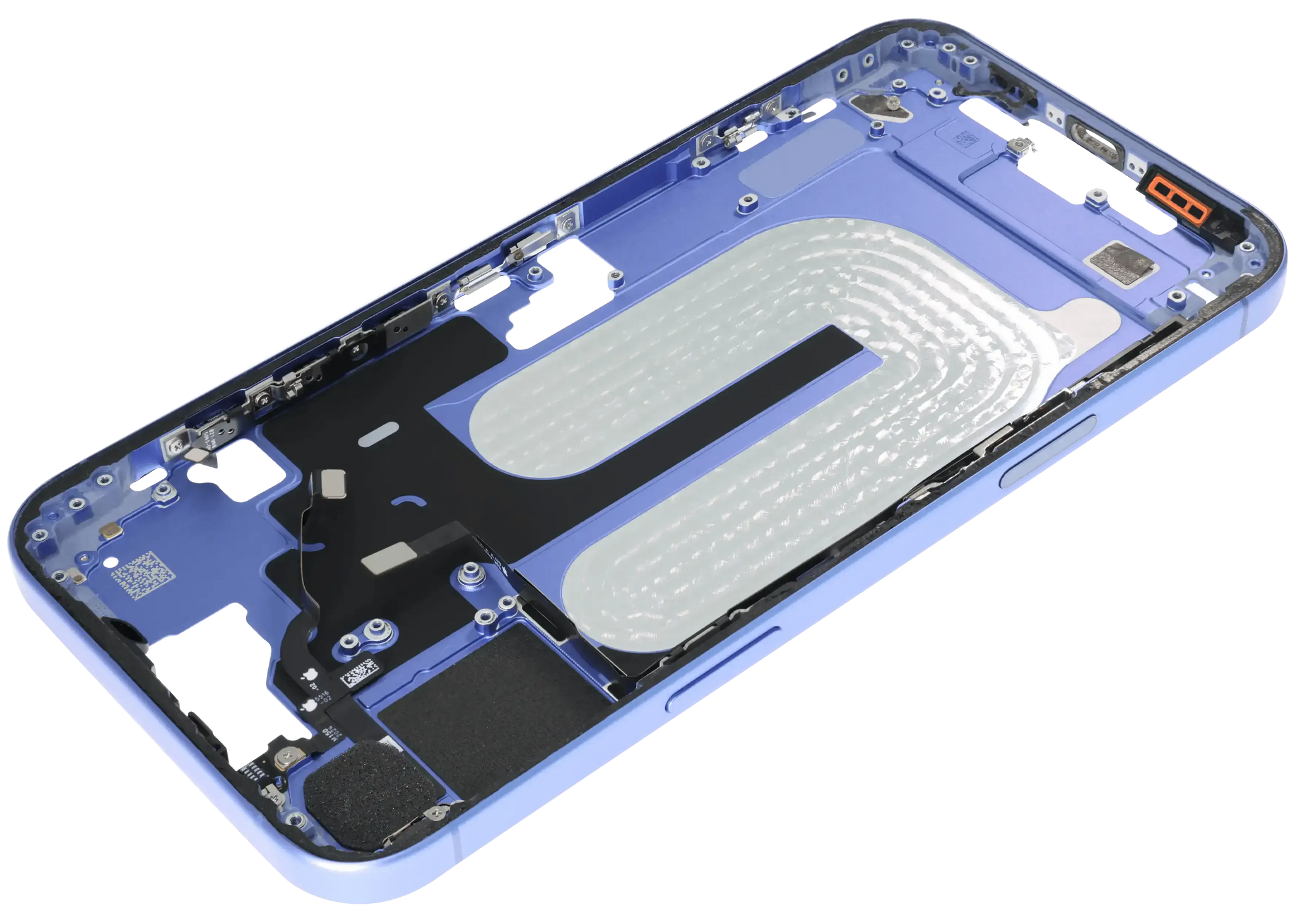 Mid-Frame Housing W/ Small Parts For iPhone 16 Plus (US Version) (Pull) (Ultramarine)